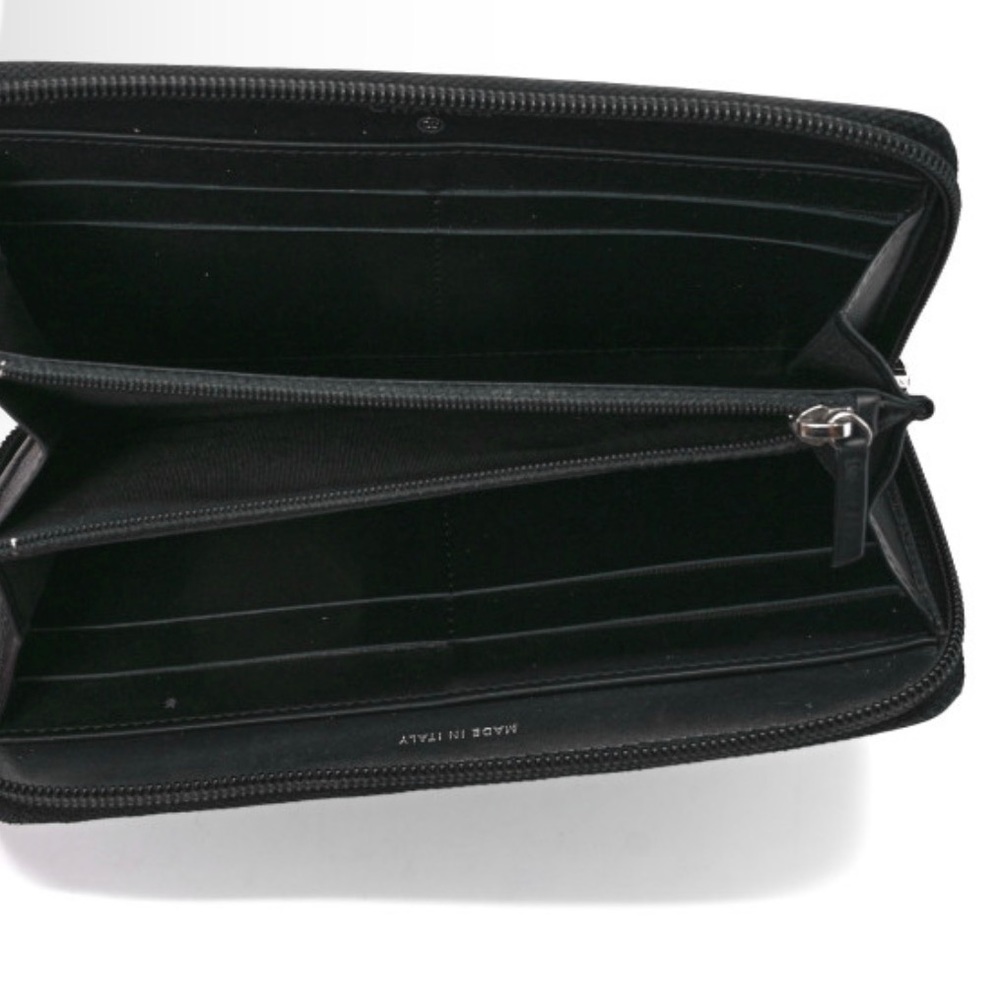🔥CHANEL Caviar Large Timeless CC Zip Around Wallet in Black - Picture 9 of 10